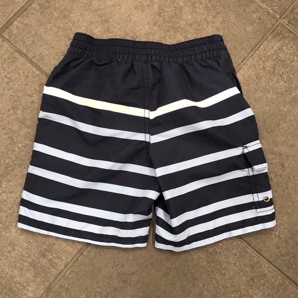 Little Boys POLO Ralph Lauren Striped Swim Trunks in Size 4/4T - Picture 2 of 2